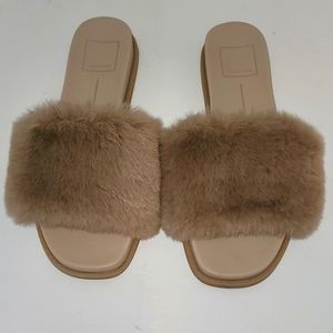 Dolce Vita Giles Fur Slide Sandal